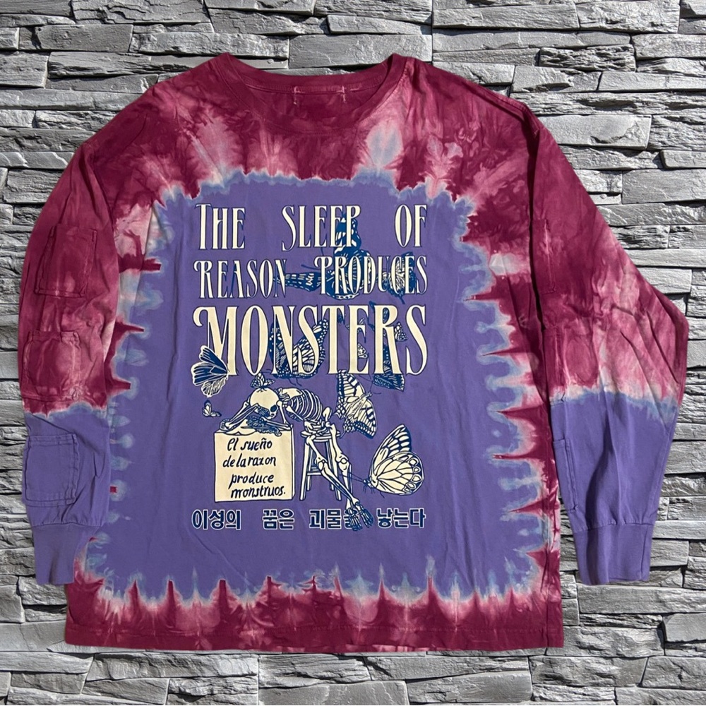 Sleep Of Reason Tyedye LS Tee Size Not Listed Possible XL